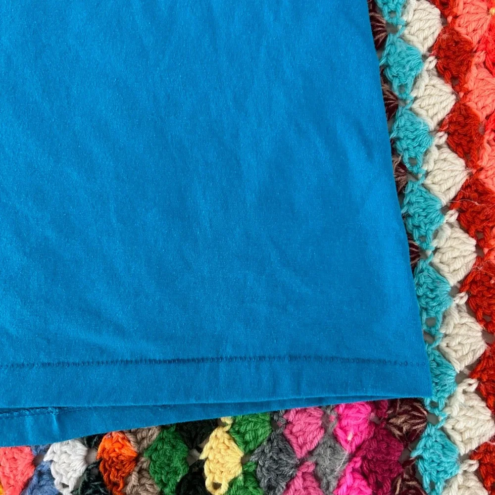 Vintage 90s Single Stitch Pima Air Space Museum Tuscon Arizona Tee Teal … - Picture 9 of 13